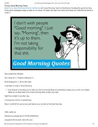What's better than waking your girlfriend with cute good morning texts or sweet goodmorning texts. Goat Creek 2006