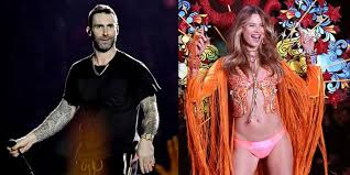Now reading watch adam levine cheer on wife behati prinsloo at victoria's secret fashion show. Adam Levine Goes On Tour While Wife Behati Prinsloo Prepares For Vs Show