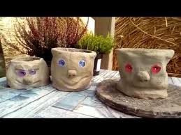 Diy Blumentopfe Aus Knetbeton Youtube Knetbeton Knete Basteln Mit Beton
