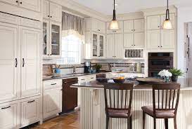 Beautiful White Kitchen With Timberlake Cabinets And Decorative Appliance Doors Accent Inte Beautiful Kitchen Cabinets Maple Kitchen Cabinets Kitchen Design