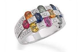 Multi Color Diamond Wedding Rings Allaboutweddingplanning Com Fancy Color Diamond Ring Colored Diamond Rings Colored Diamonds