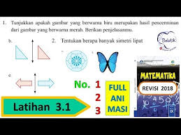 Latihan 3 1 Nomor 1 2 3 Kelas 9 Smp Mts Pencerminan Refleksi Matematika Halaman 149 150 Semester 1 Youtube