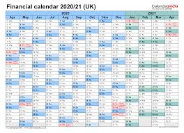 As a result, every five to six years a week is added to the fiscal calendar. Financial Calendars 2020 21 Uk In Pdf Format