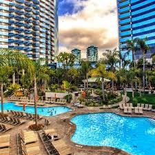 Paradise At The San Diego Marriott Marquis Marina Hotel Travel San Diego Hotels San Diego Resorts San Diego Travel