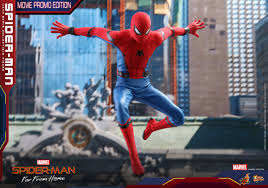 Far from home is a 2019 superhero film based on the marvel comics superhero of the same name. Hot Toys Reveals Spider Man Far From Home Movie Promo Edition Collectible Figure