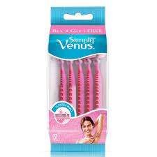 Gillette venus silk body hair removal system my mother was having carpal tunnel surgery and asked for a safe product that would remove hair since she could not use a razor for a while. Buy Gillette Simply Venus Hair Removal Razor For Women Pack Of 5 Online Purplle