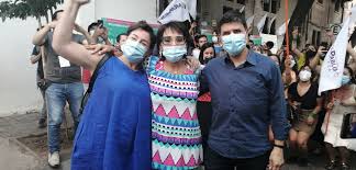 Región metropolitana · frente amplio · comunes ciudad feminista. Karina Oliva Representara Al Fa En Eleccion De Gobernadores De La Rm Creemos Que La Politica Se Hace Con La Gente
