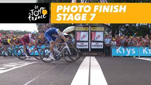 Najväčšie cyklistické preteky sezóny odštartujú 1. Photo Finish Stage 7 Tour De France 2017 Youtube