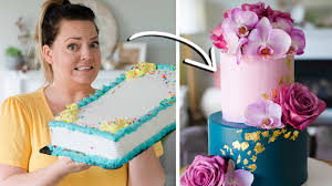 Variety of cake flavours free shipping last minute cakes delivery same day and midnight delivery. Turning A 20 Grocery Store Cake Into A 500 Wedding Cake Youtube