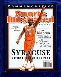 — tim duncan, dominique wilkins, oscar robertson, hakeem olajuwon and elvin hayes all have something in common. Sports Illustrated Commemorative Edition Syracuse National Champions 2003 Carmelo Anthony Cover Terry Mcdonell Managing Editor Si Sandra Bailey Editor Sports Illustrated Presents Amazon Com Books