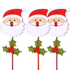 Shop wayfair for all the best christmas picks & trees. Santa Christmas Picks Festive Picks Shelf Edge Uk