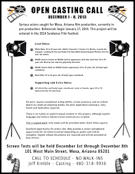 Today i am sharing a casting call i just found out about. Open Casting Call Auditions Free