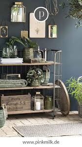 Dunkle Wandfarben Sind Nicht Nur Ein Richtiger Hingucker In Deinem Flur Oder Wohnzimmer Sondern Konnen Es Auch Ganz An Dunkle Wandfarbe Wohnen Wohnaccessoires