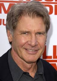 And harrison ford moves like an old man because he is one. Harrison Ford