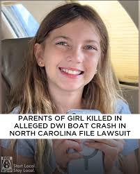 The parents of a 10-year-old girl who was killed in an alleged DWI boat  crash in North Carolina filed a wrongful death lawsuit. Read more:  https://myfox8.com/news/north-carolina/parents-of-girl-killed-in-alleged-dwi-boat-crash-in-north-carolina-file  ...