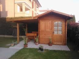 Le casette prefabbricate in legno sono la soluzione più rapida e conveniente sul mercato. Casetta Ad Incastro Con Veranda Vz Strutture In Legno Arredo Giardino San Giovanni In Persiceto Bo Archisio