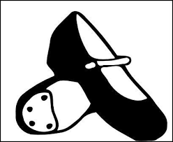 Tap Shoes Vinyl Decal Shoes Clipart Dance Logo Dance Coloring Pages