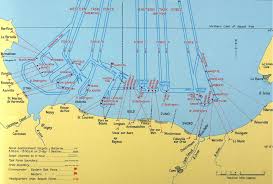 This map gives an overview of the normandy invasion on june 6, 1944. D Day Beaches Map The Names Of The Normandy Landings Beaches And What Happened At Each One