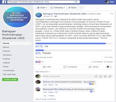 Diterbitkan olehyenny budiono telah diubah 2 tahun yang lalu. Ums Official Website Keputusan E Participation Di Laman Sosial Bahagian Perkhidmatan Akademik Ums