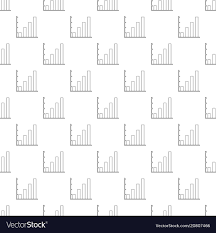 finance chart pattern seamless royalty free vector image