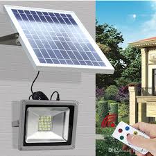 2020 Solar Powered Panel Flood Lights 10w 20w 30w 50w With Remote Control Outdoor Flood Lights Solar Floodlight Garden Street Light From Tobetterlife 35 2 Dhgate Com