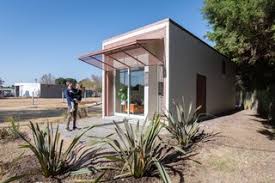 Movable or not, this is a space efficient and stylish beach retreat. Huga Prefab Tiny House By Grandio Dwell