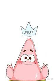 Patrick Da Queen Cartoon Wallpaper Iphone Wallpaper Iphone Cute Funny Iphone Wallpaper