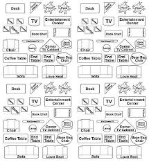 Image Result For 1 4 Scale Furniture Cutouts Interior Design Template Apartment Furniture Layout Floor Plan Symbols