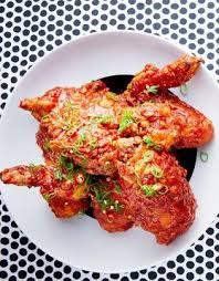 Poulet Frit Coreen Sauce Piquante Recette Poulet Frit Coreen Poulet Frit Recettes De Cuisine