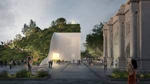 Many users compared the reality of the marble arch mound to the original designs which, in fact, look first, the original plan drawings and the marketing description do not quite match reality. Mvrdv Marble Arch Hill