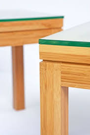 Side Tables Urban Table Works Side Table Bamboo Table Coffee Table Height