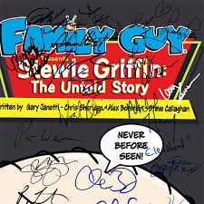 Family Guy Presents Stewie Griffin: The Untold Story Transcript Limited  Signature Edition Custom Frame | RARE-T
