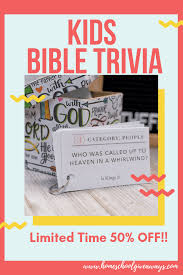 Buzzfeed staff the more wrong answers. Multi Level Bible Trivia Game 50 Off Homeschool Giveaways Bible Facts Bible Trivia Games Bible For Kids