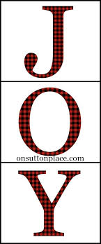 Joy Free Christmas Printables On Sutton Place Free Christmas Printables Christmas Diy Christmas Stencils