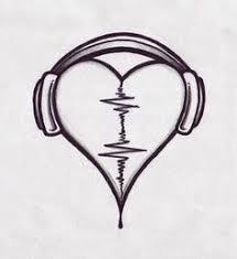 Pin Di Alejandra Ciano Su Cute Art Tatuaggi Con Disegni Di Cuore Disegni Musica Disegno Cuore