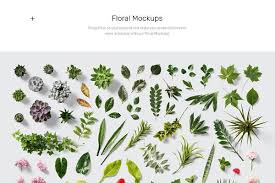 Floral Mockups Stationery Pack Floral Poster Mockup Stationery