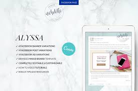 Facebook Page Canva Templates Website Mini Speaks Give