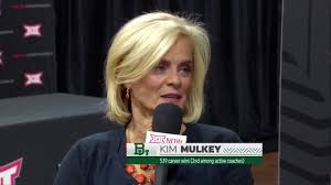 She is the first person in ncaa women's basketball history to win a national championship. Baylor Head Coach Kim Mulkey Talks With Brenda Vanlengen At The 2019 Big12 Women S Basketball Tipoff Youtube