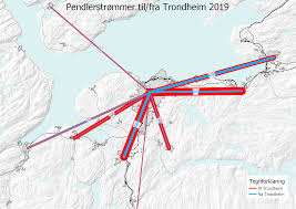 Klimamessig er kommunen delt i to, og værskillet går i en fjellrygg gjennom kommunen. Pendlerstatistikk Trondheimsregionen