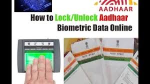 Once resident enables biometric locking system their biometric remains locked till the aadhaar holder chose to: How To Lock And Unlock Biometrics Details In Your Aadhaar Card