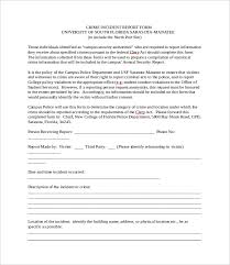 Simple Report Template Word 7 Professional Templates Report Template Incident Report Form Job Description Template