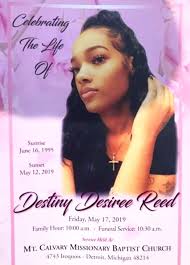 Destiny Desiree Reed, age 24