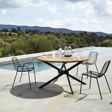 set van 2 stoelen in metaal bop metalen stoelen buitendecoraties tuintafels