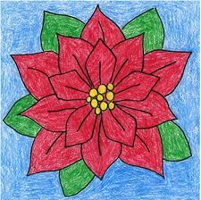 I would love to have live poinsettia's in my house, but we have dogs and these plants are highly toxic to canine animals or dogs. How To Draw A Poinsettia Art Projects For Kids