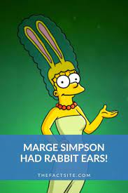 Marge Simpson Had Rabbit Ears! | The Fact Site | Rabbit ears, Film facts,  The simpsons arcade game