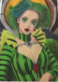 Artist shares painting and receives feedback