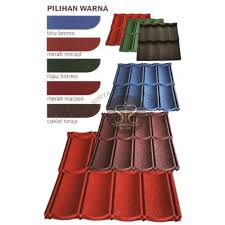 Genteng metal pasir adalah plat galvalum tipis yang berbentuk seperti atap genteng tanah pada umumnya yang digunakan untuk atap bangunan. Jual Genteng Metal Pasir Murah 80x80 Merah Hijau Hitam Biru Coklat Promo Jakarta Timur Besi Beton Murah Tokopedia
