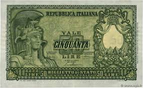Maybe you would like to learn more about one of these? 50 Lire Italy Numista