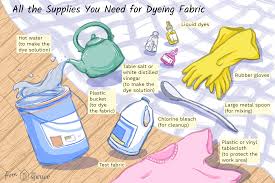 How To Use Liquid Fabric Dye Correctly