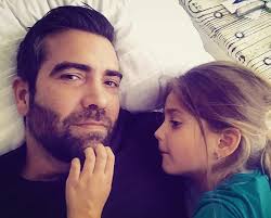 What does Jo Black's daughter think about her 'new dad'?